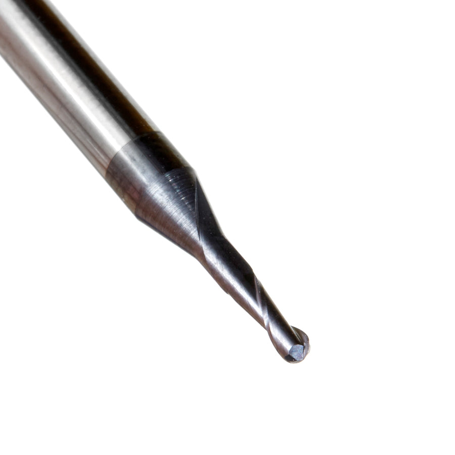 Amana Tool 51748 0.055 英寸 2 刃 AlTiN 涂层球头迷你铣刀