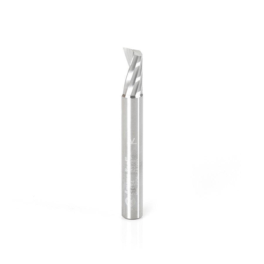 Amana Tool 51484 3/8 英寸螺旋 O 型单刃铝合金切割铣刀