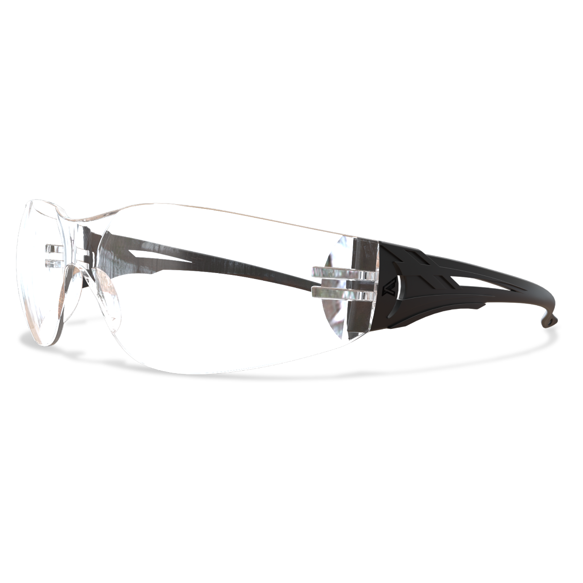 Edge Eyewear Viso 安全眼镜 黑色镜框透明镜片 CV111