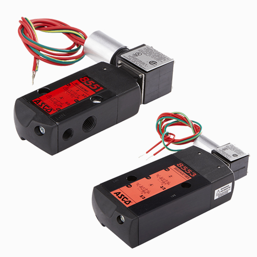 JFlow Controls ASCO EF/SC/WT8551 & EF/SC/WT8553 系列 NAMUR 电磁阀