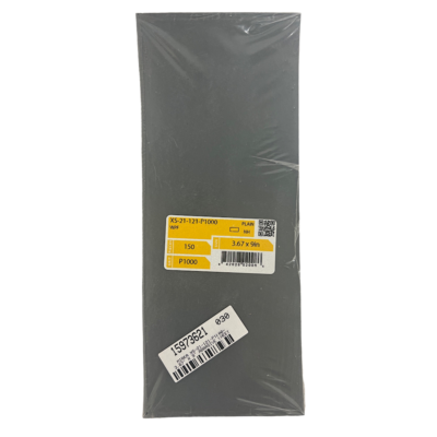 Mirka WATERPROOF 3.67x9" Plain 1000 耐水砂纸 (150 张/包) XS-21-121-P1000