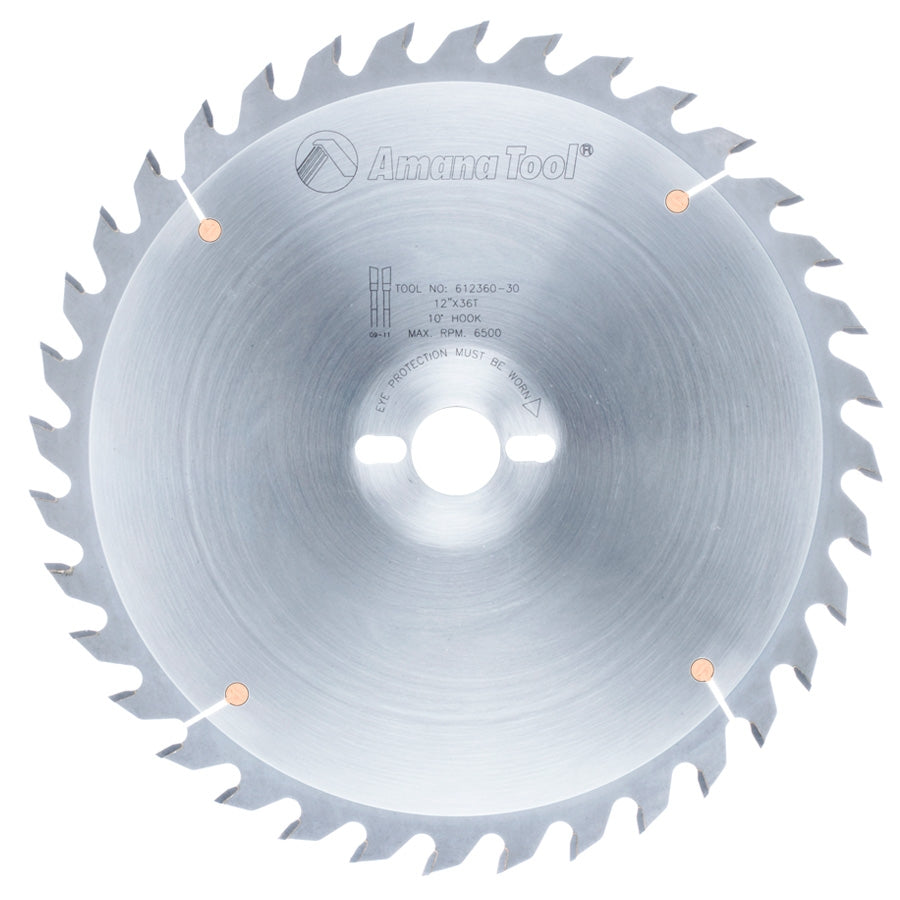 Amana Tool 612360-30 12英寸36齿ATB锯片（30mm孔径）