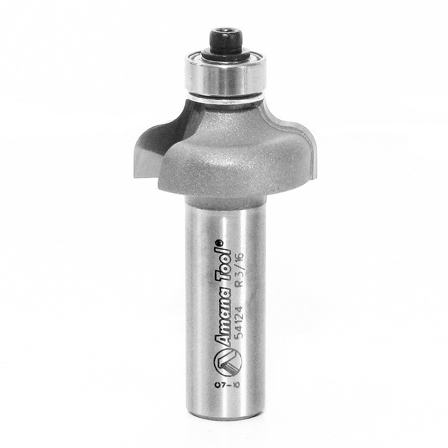Amana Tool 54124 Ogee 铣刀 1-1/8 英寸直径 1/2 英寸柄径