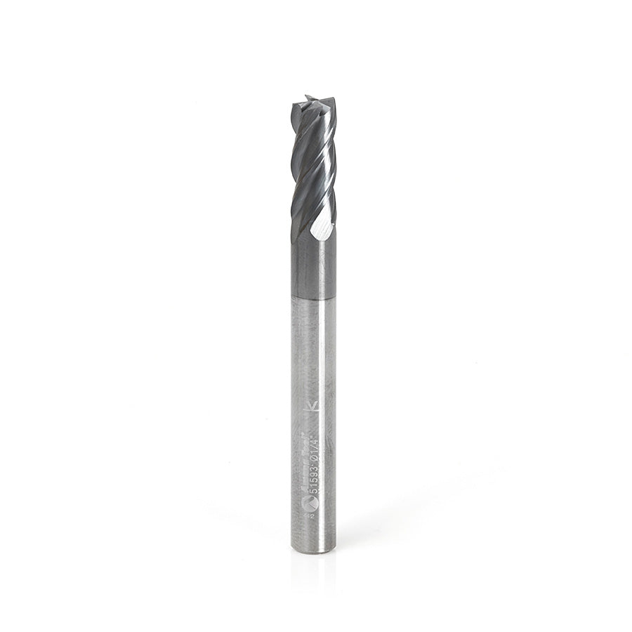 Amana Tool AM51593 1/4 英寸多螺旋硬质合金立铣刀