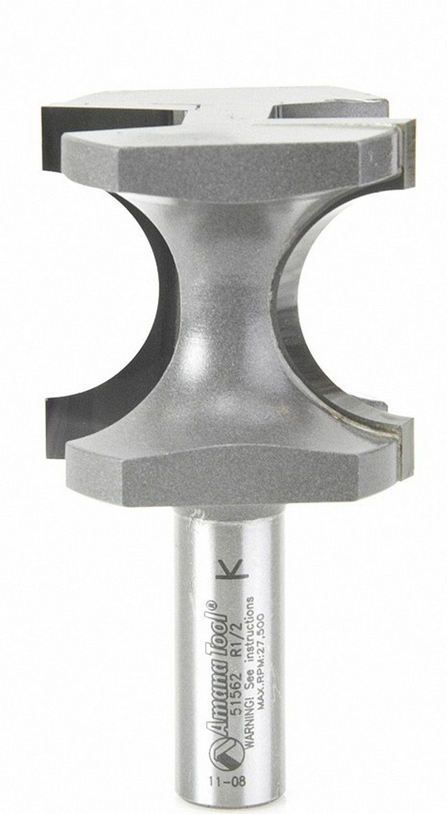 Amana Tool 51562 牛鼻铣刀 1/2 英寸半径 1/2 英寸柄