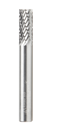 Amana Tool SB-1DC 1/4 英寸圆柱形双纹硬质合金磨头