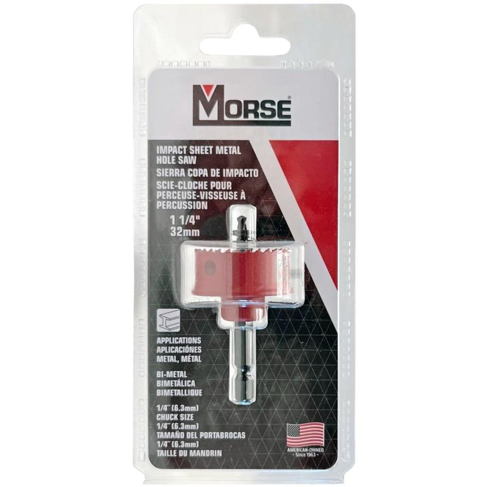 MK Morse 121460 1-1/4" 抗冲击双金属开孔器