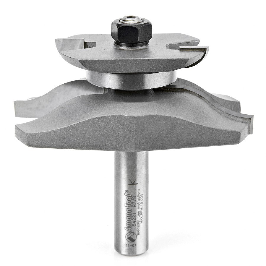 Amana Tool AM54221 Ogee 凸起面板铣刀（带背切刀）