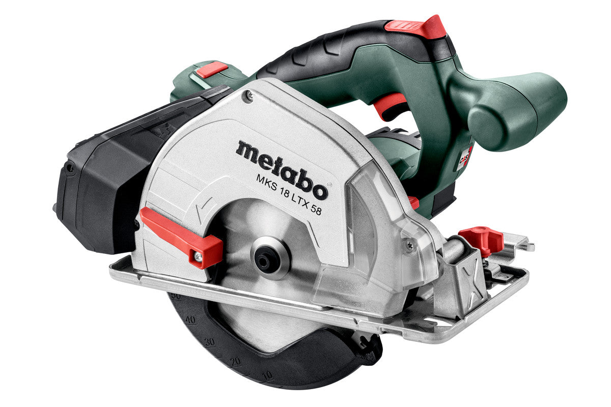 Metabo MKS 18 LTX 58 bare 600771850 18V 6.5 英寸金属切割圆锯