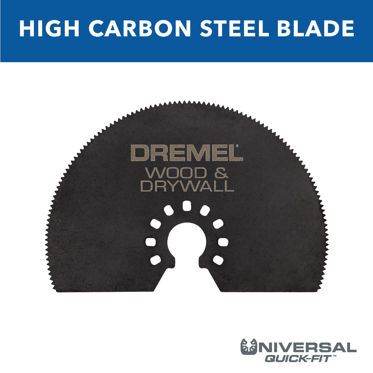 Dremel DRMM450 3-1/2 英寸半月形振荡切割刀片