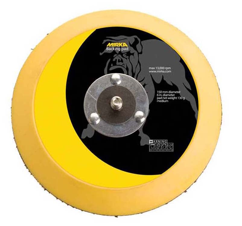 Mirka MK106GM 6英寸Mirlon砂碟专用背托（5/16-24螺纹）