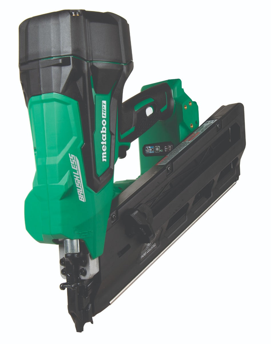 Metabo NR1890DRSTM 18V MultiVolt 无绳 21 度 3.5 英寸塑料排框钉枪套装