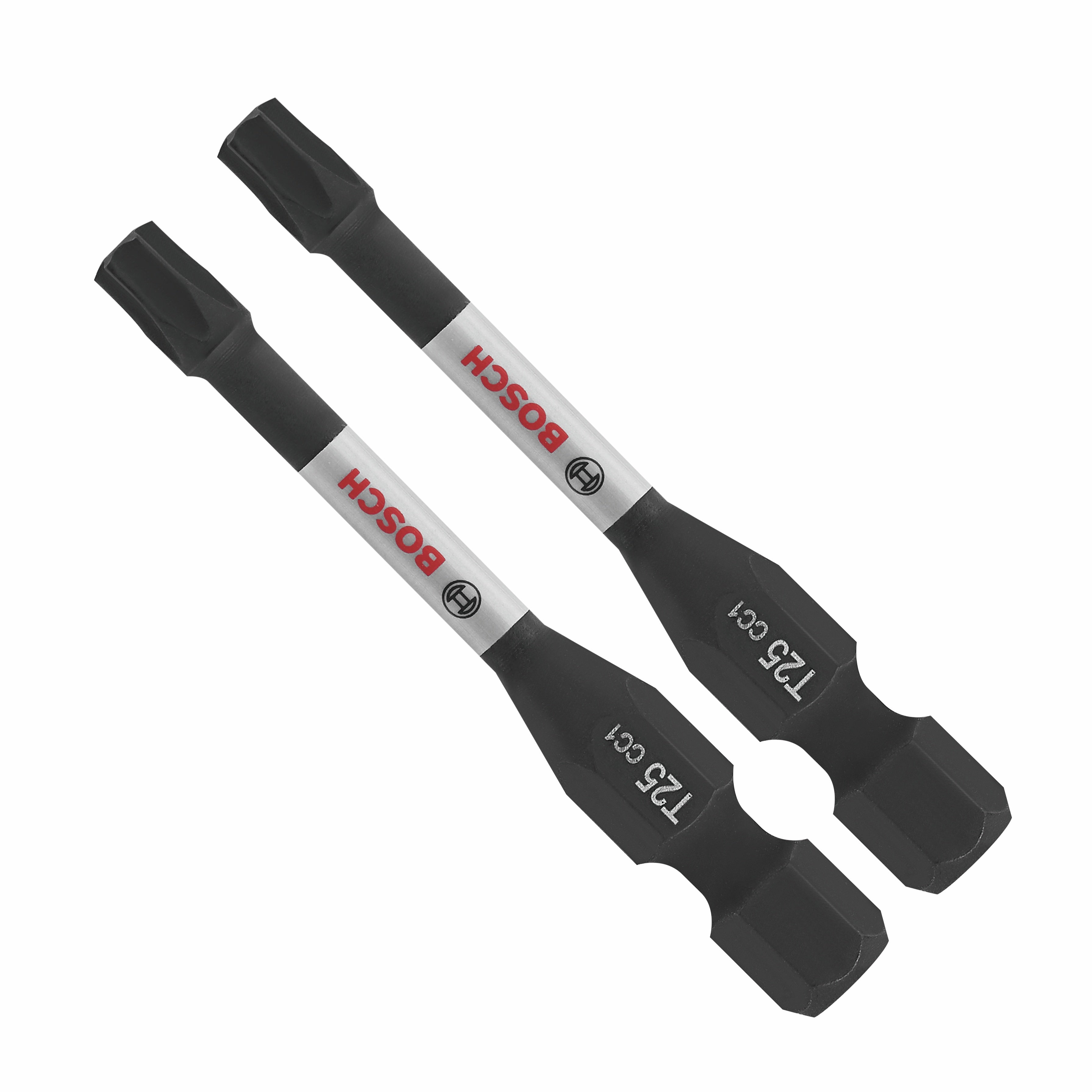 Bosch ITDT25202 2 英寸冲击 Torx #25 动力批头(2 件套)