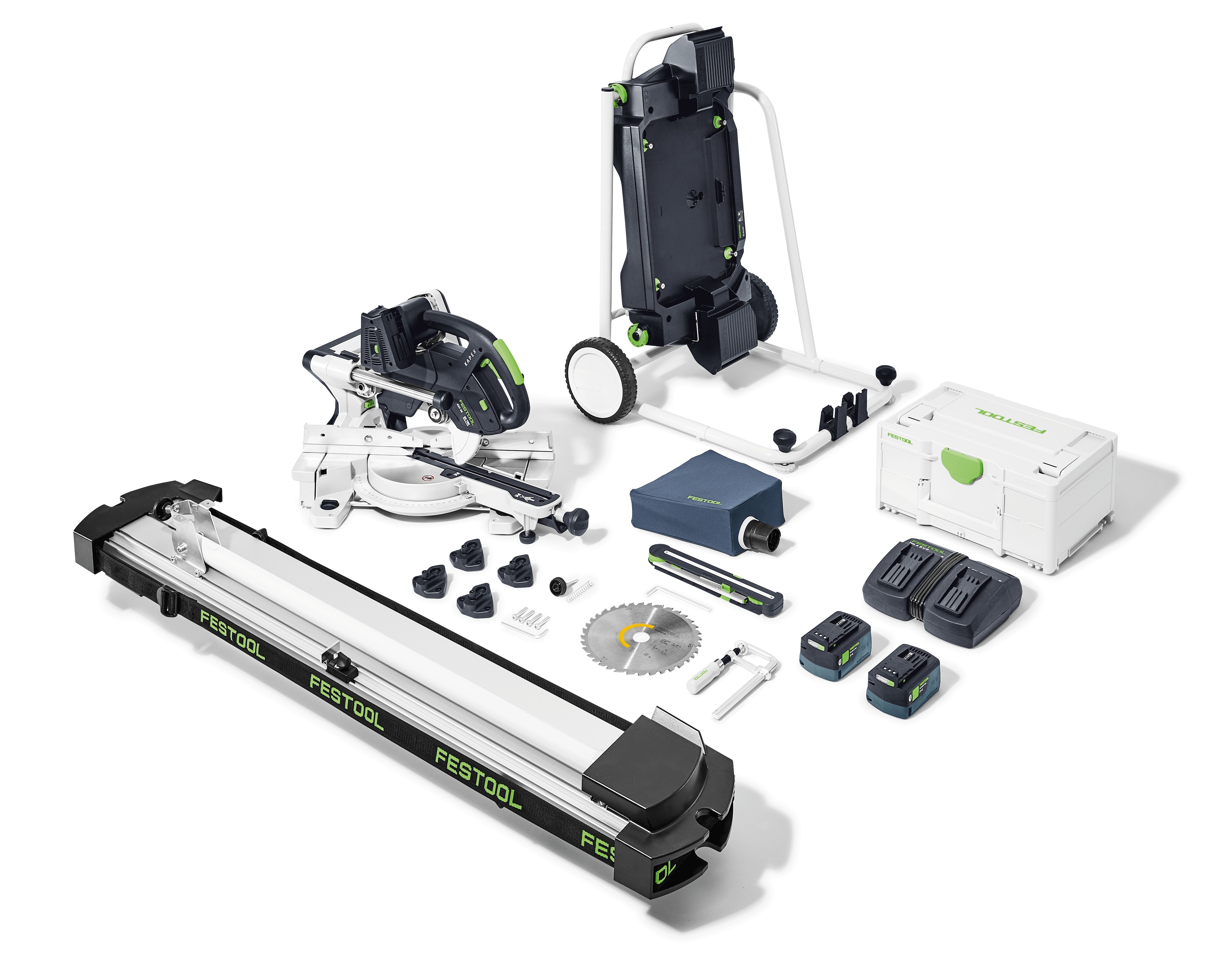 Festool KAPEX KSC 60 5,0 I-UG-Set US 无绳滑动复合斜切锯套装 577180-1