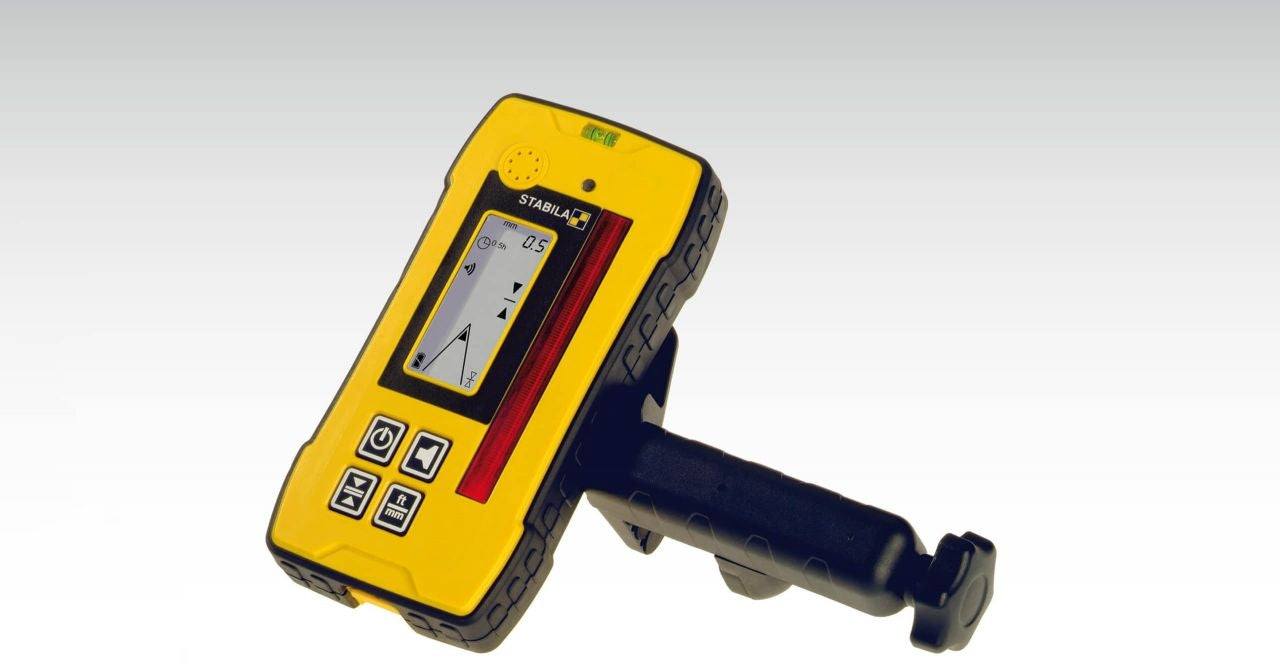 Stabila REC 300 DE-TECH 激光接收器带支架 7430