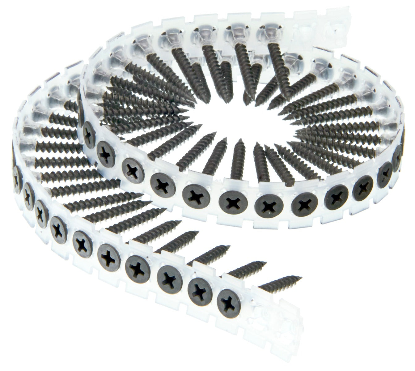 Senco SE06B125PB 6x1-1/4英寸灰色DuraSpin干墙至轻钢自攻螺钉