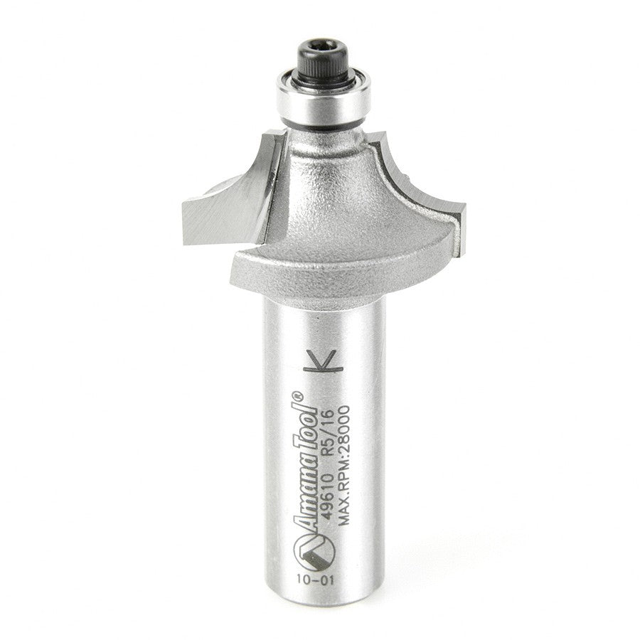 Amana Tool 49614 3/8 半径圆角修边刀 1/2 英寸柄