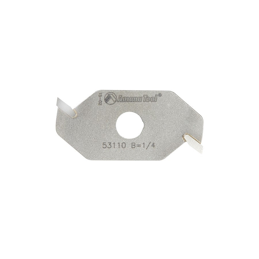 Amana Tool 53110 双翼开槽铣刀 1/4 英寸刃宽