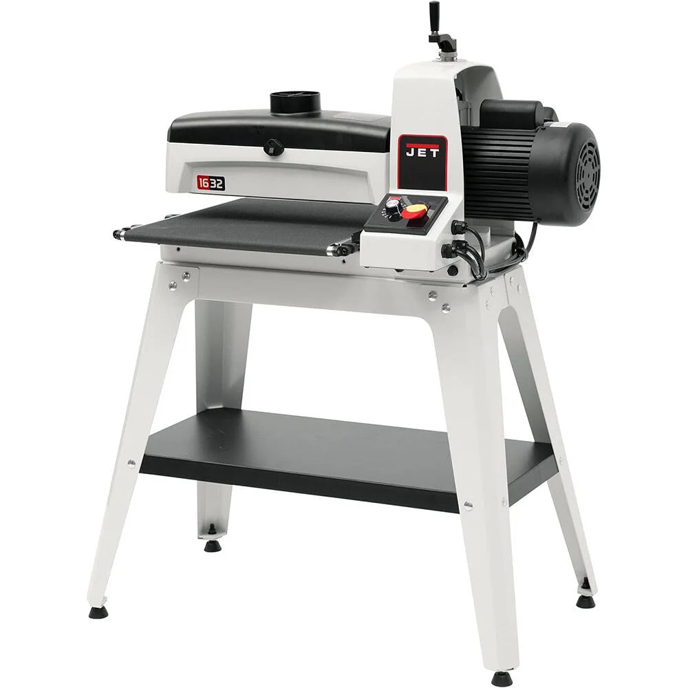 Jet JWDS-1632 滚筒砂光机 1.5HP 1PH 115V 开放式支架 723520K