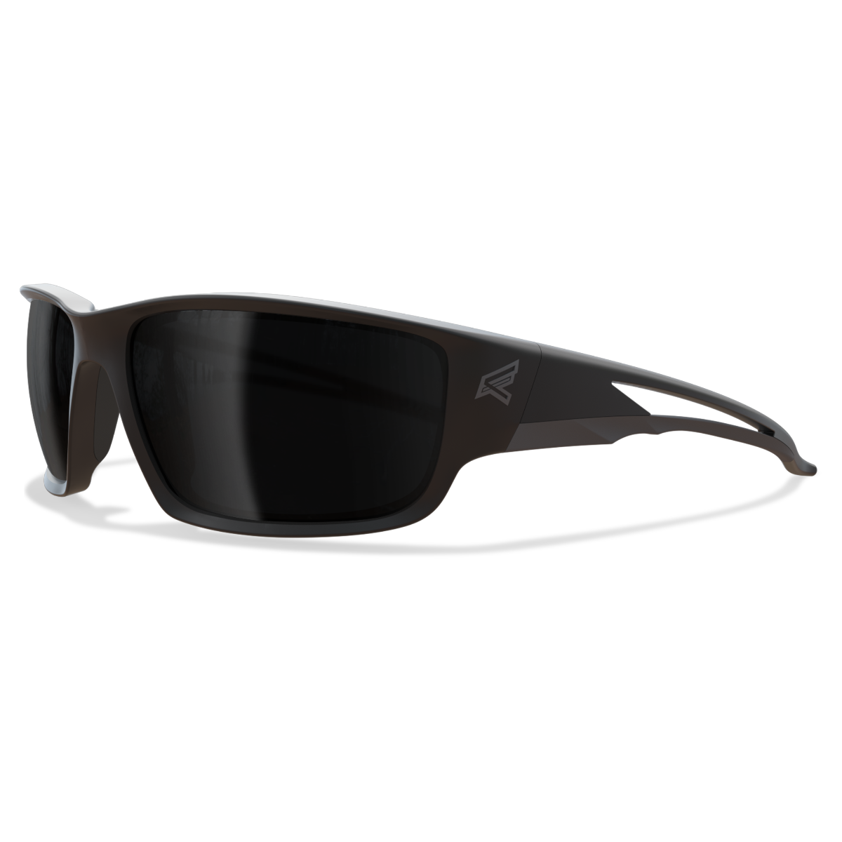 Edge Eyewear SK116VS Kazbek 安全眼镜 黑色镜框烟色镜片