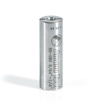 Amana Tool RB-090 1/4 英寸转 2mm 高精度钢制夹头减径套