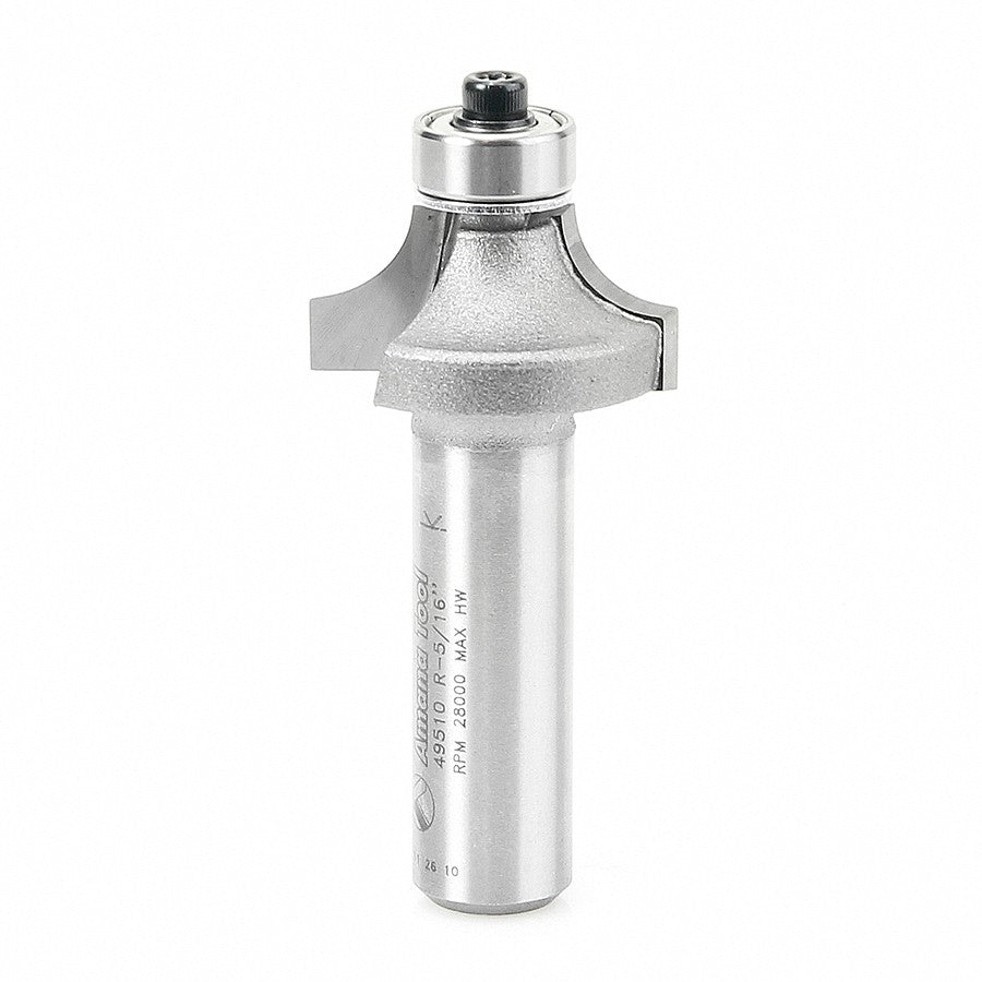 Amana Tool 49510 5/16 半径圆角铣刀 1/2 英寸柄