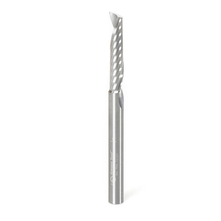 Amana Tool 51497 6mm 单刃螺旋塑料铣刀