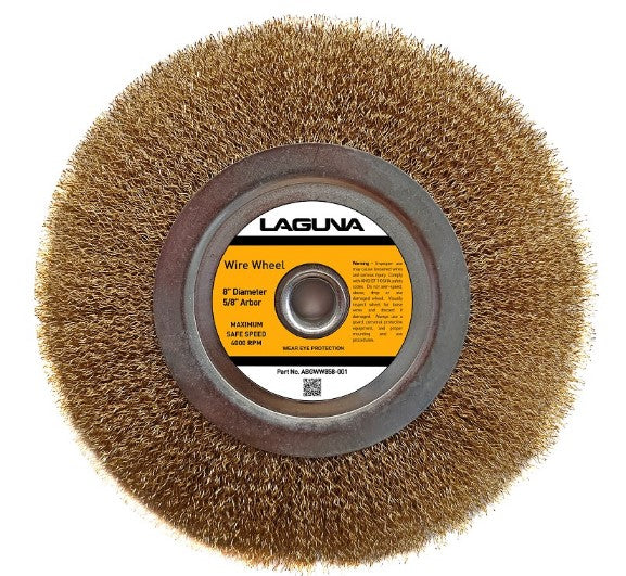 Laguna Tools 8 英寸钢丝轮 ABGWW858-001