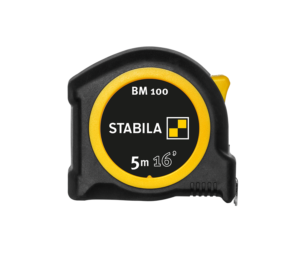 Stabila BM 100 30816 16 英尺（5 米）口袋卷尺