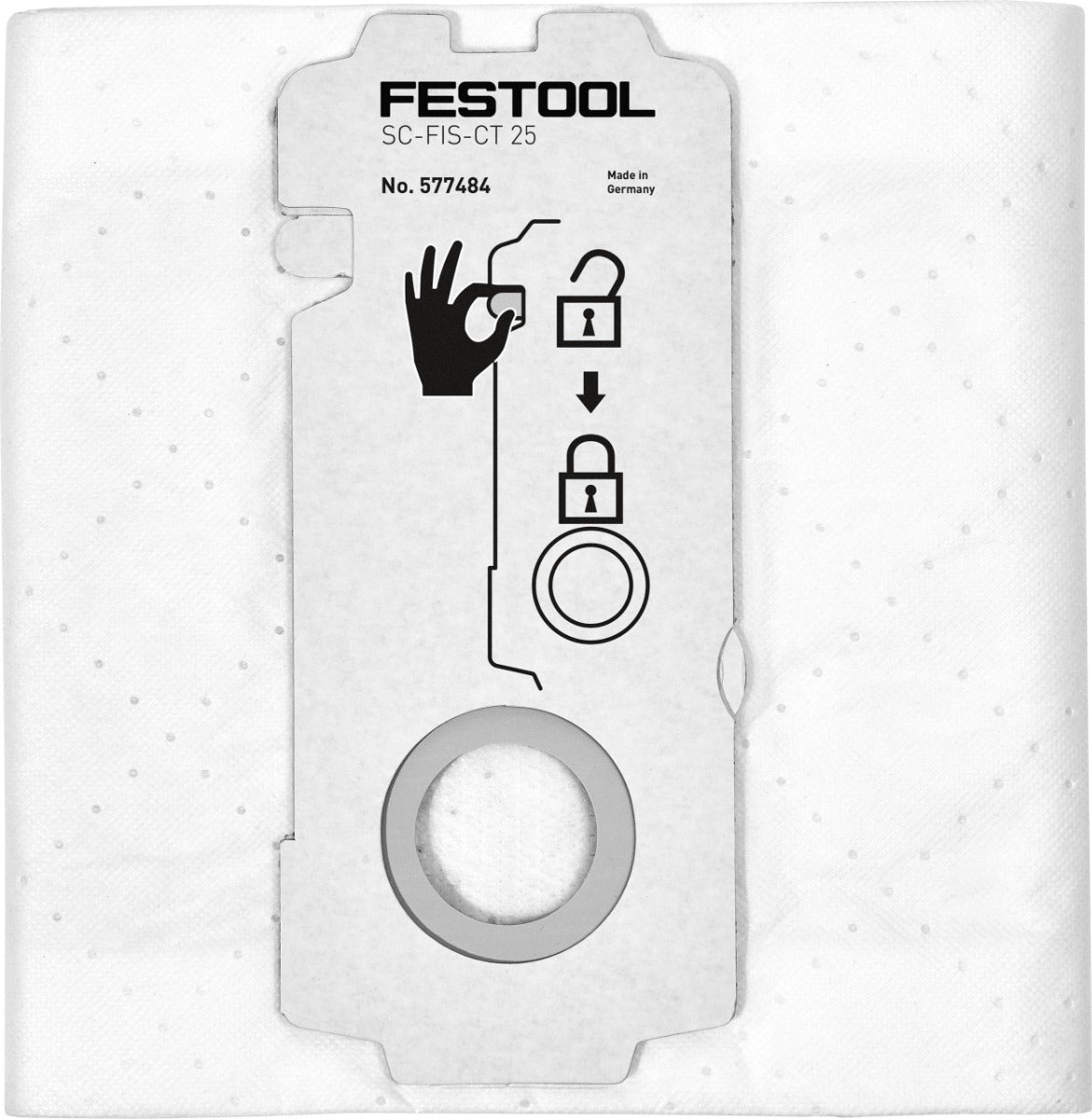 Festool SC-FIS-CT 25/5 SELFCLEAN 集尘袋 (FT577484)