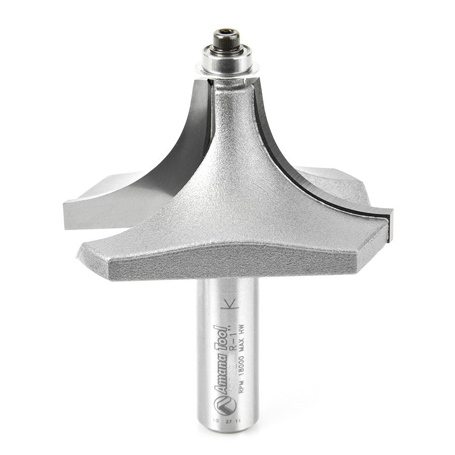 Amana Tool 49622 1 英寸半径圆角修边刀 1/2 英寸柄