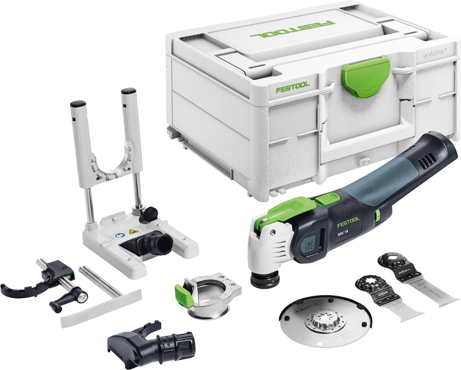 Festool VECTURO OSC 18 E-Basic-Set 无绳多功能振荡工具套装 576588