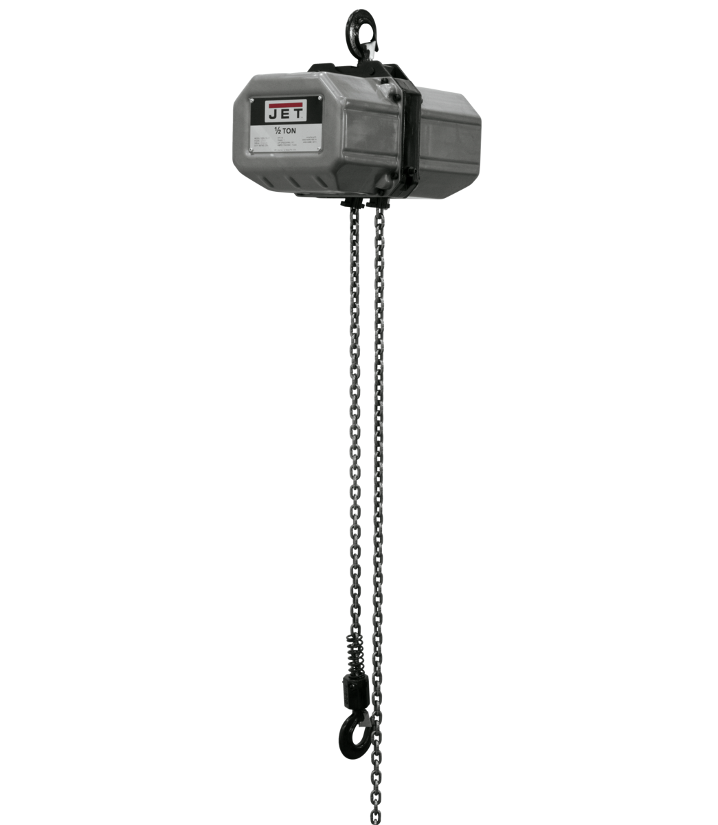 Jet 1/2SS-1C-50 电动链条葫芦 1/2 吨 50 英尺提升高度