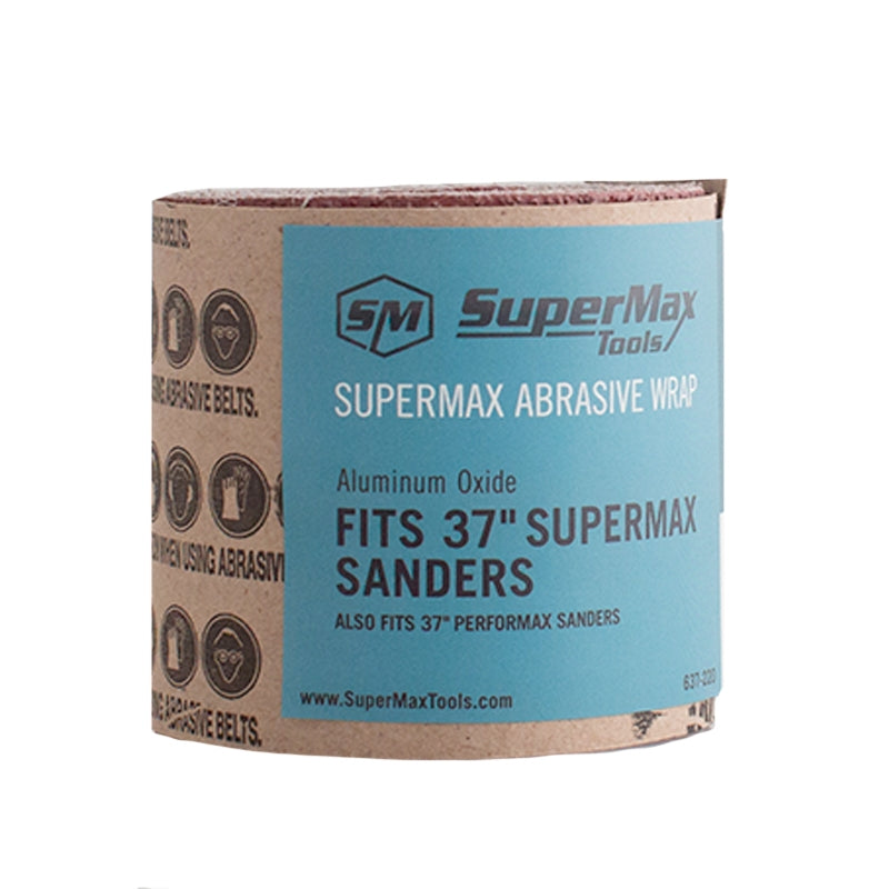 Laguna Tools SuperMax 37 英寸滚筒砂光机独立砂纸卷 24 目 SUPMX-637-024
