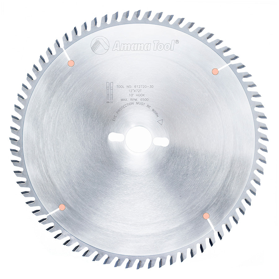 Amana Tool 612720-30 12 英寸 72 齿 ATB 切断锯片 30mm 孔径