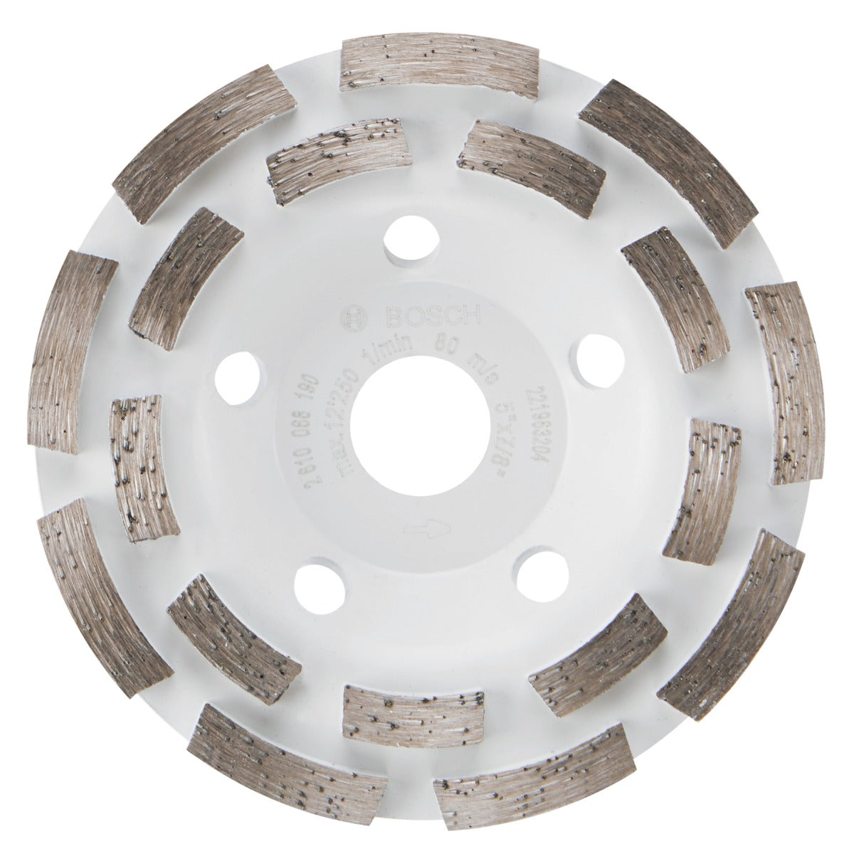 Bosch RBDCDR0501 5 英寸双排分段金刚石杯型砂轮