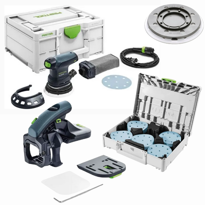 Festool ETS125KIT 5 英寸随机轨道砂光机套件