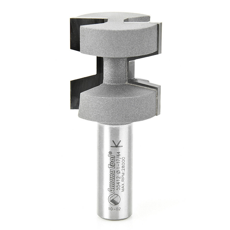 Amana Tool 55412 硬质合金楔形榫舌铣刀 1/2 英寸柄