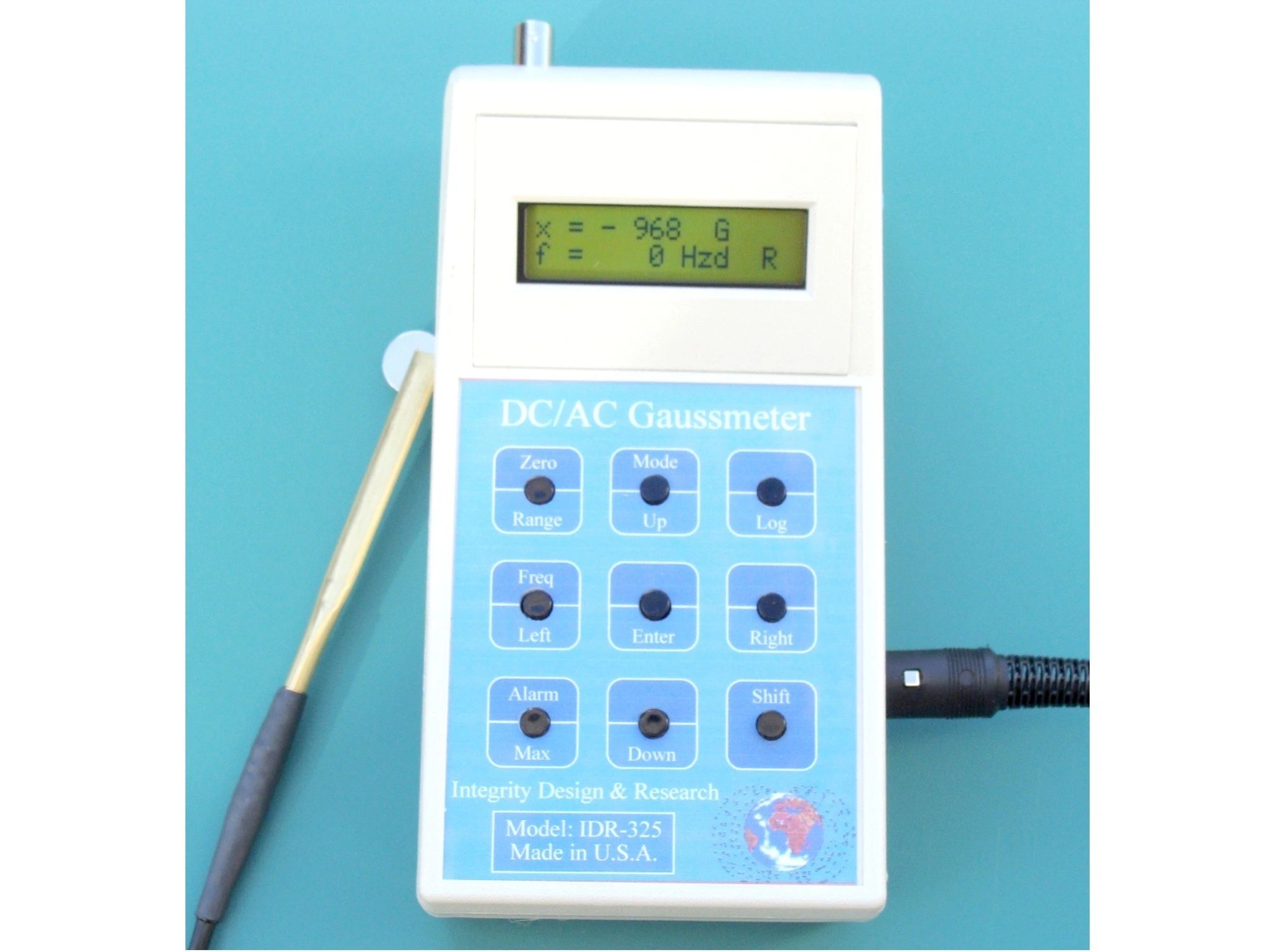 Gaussmeter IDR-325-T-A 交直流高斯计（含横向和轴向探头）