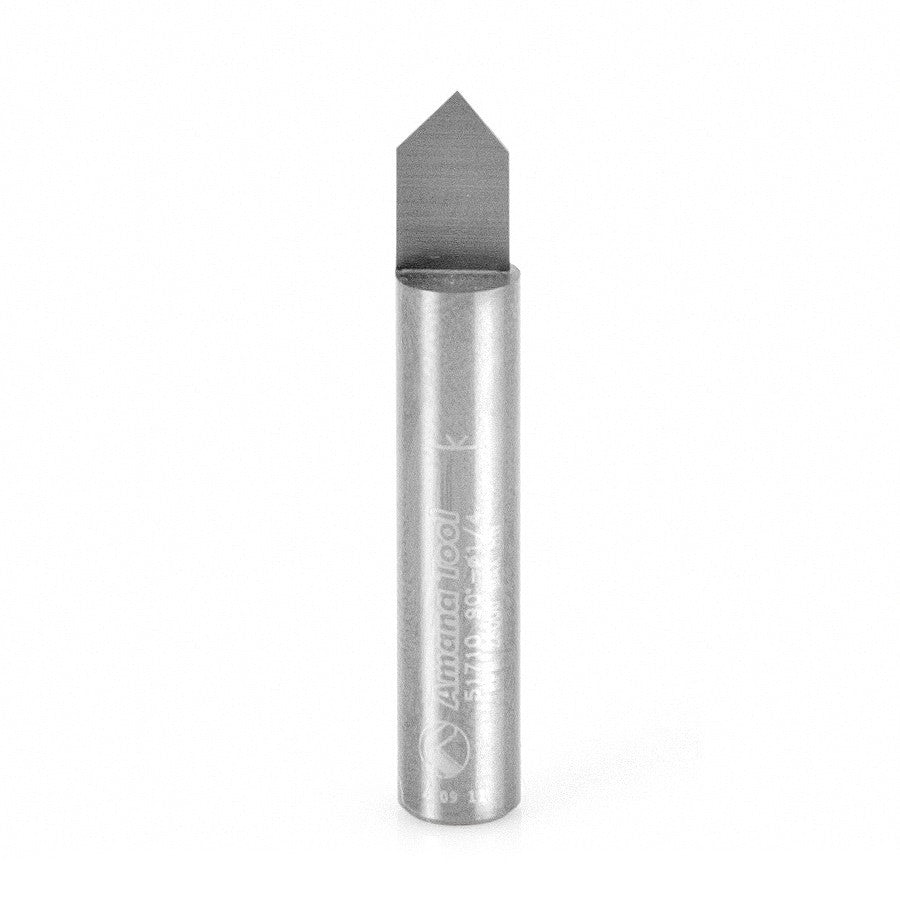 Amana Tool 51710 1/4英寸直径V型开槽铣刀