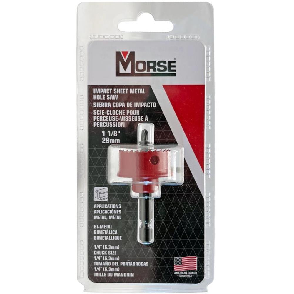 MK Morse 121453 1-1/8" 冲击型双金属开孔器