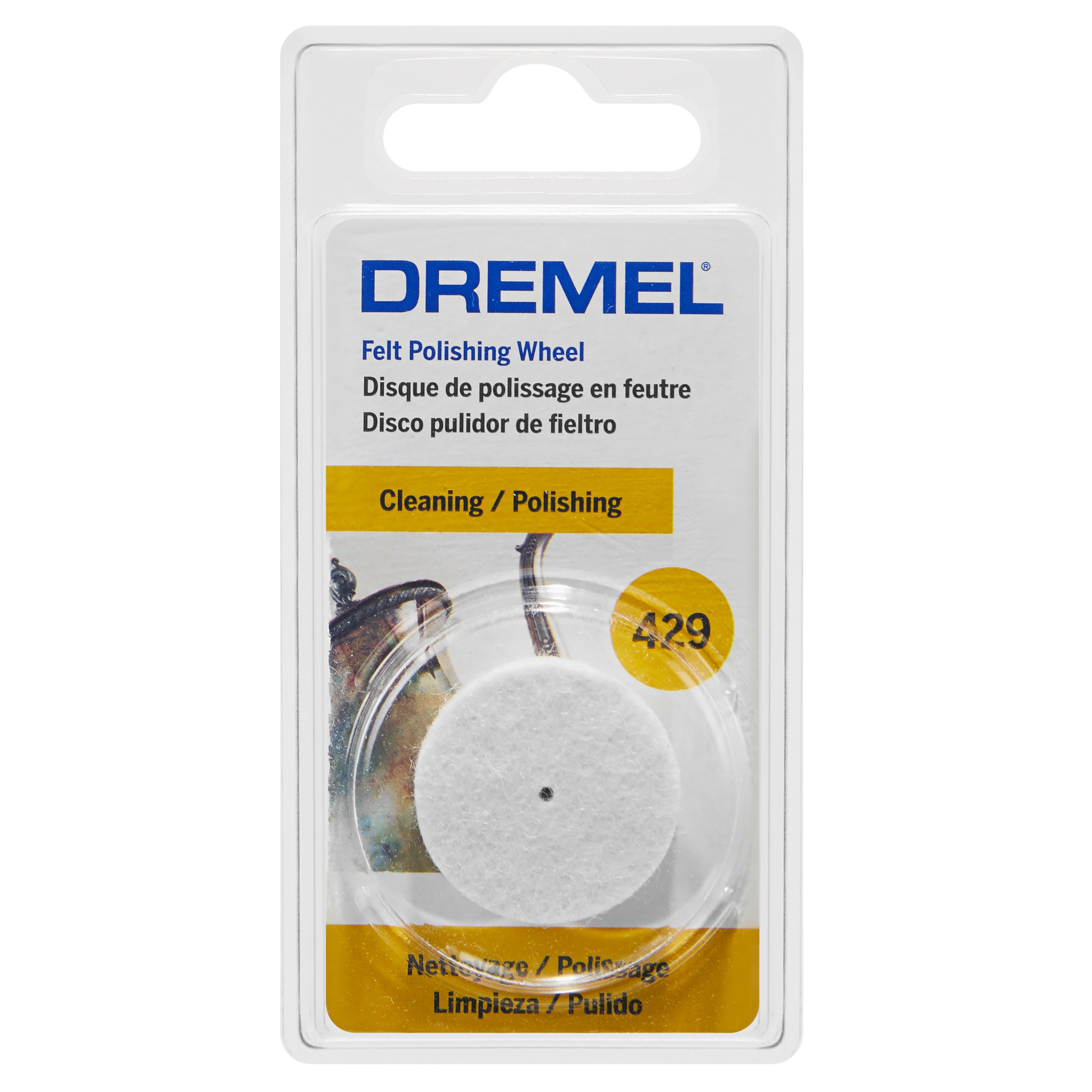 Dremel DR429 1 英寸毡制抛光轮