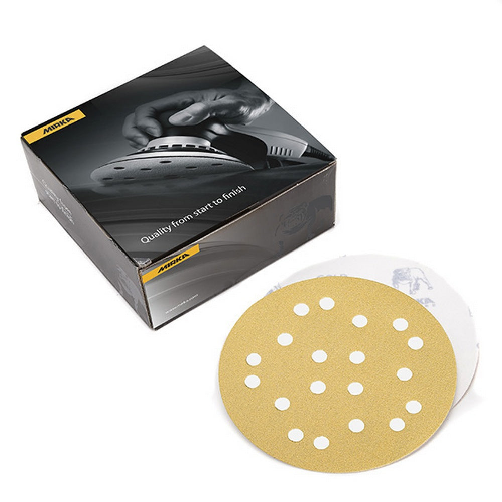 Mirka Gold 9英寸240目27孔吸尘砂碟 (MK23-648-240)