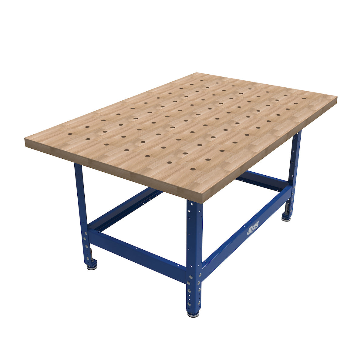 Kreg UBENCH-4832-DH 通用木工工作台（32x48 英寸硬木台面带夹具孔）