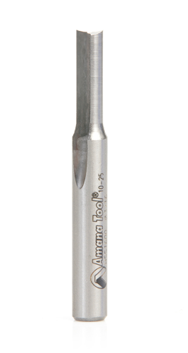 Amana Tool AMHSS1600 HSS 双直刃'O'型塑料铣刀 3/16 x 1/4 英寸