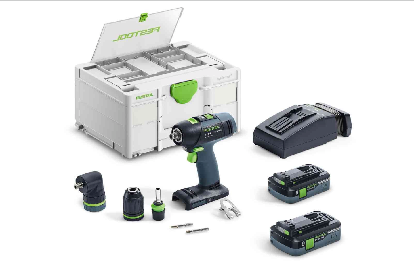 Festool T 18 Set 无绳电钻套装 (577608)