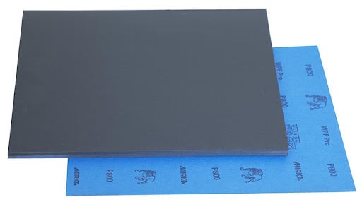 Mirka 21-101-P2000 Waterproof Pro 9x11 英寸 P2000 目耐水砂纸（50 张/盒）