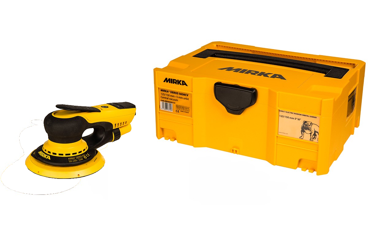 Mirka MID62520CAUS 6 英寸 DEROS 625CV 电动随机轨道砂光机