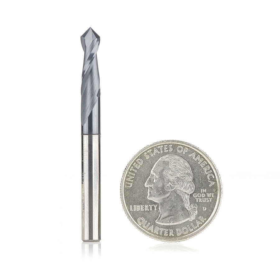 Amana Tool 51651 CNC 硬质合金 3/16 英寸上切铣刀