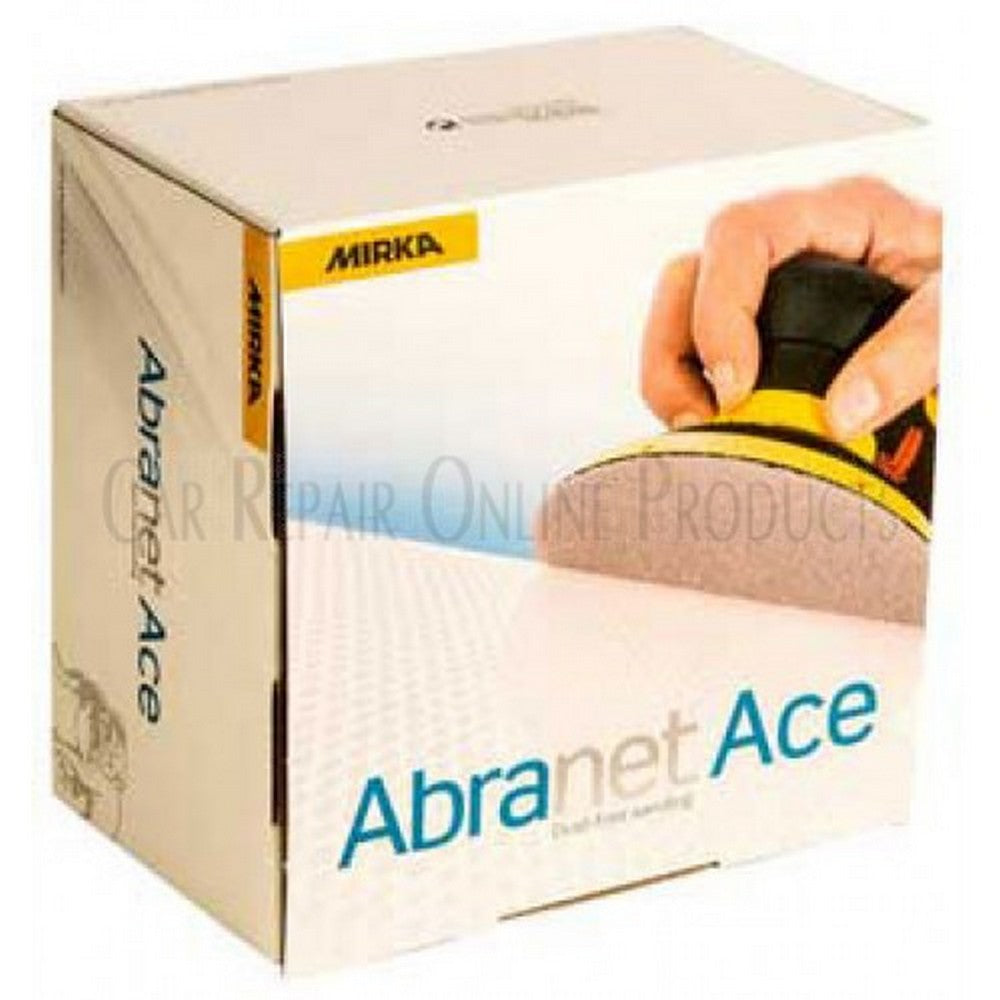 Mirka MKAC-241-220 Abranet Ace 6 英寸 220 目网状打磨碟（50 片装）